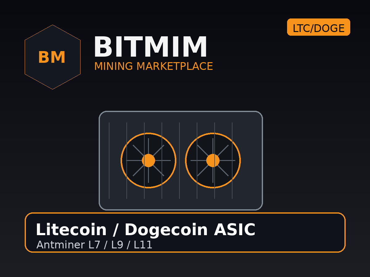 bitmim litecoin dogecoin asic